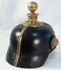Prussian Field Artillery "Eigentums Helm" Pickelhaube with case Visuel 6